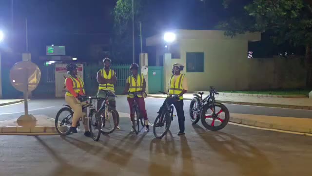 Semaine 2 · Riders After6 en mouvement lors du night ride